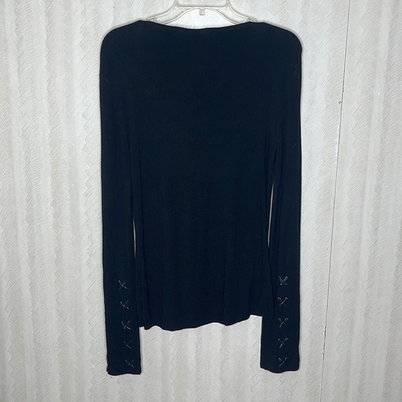 ❤️ MICHELLE NICOLE Long Sleeve Lightweight Sweatertop Size S - Picture 3 of 4